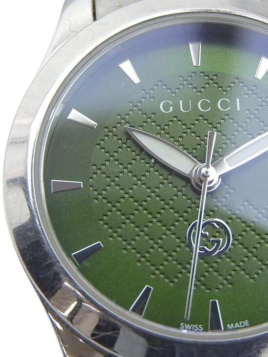 GUCCI Watches 126.5 greenDial Stainless Steel Quartz Analog display Women main image 14